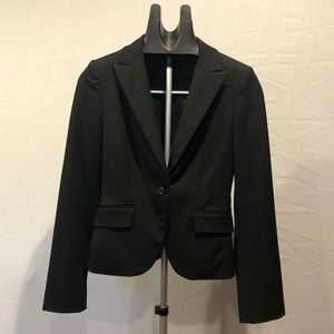 Express Notch Collar Single Button Blazer